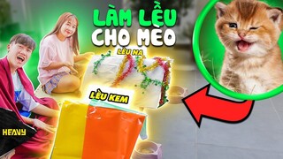 Thử Thách Làm Lều Sinh Tồn Cho Boss Mèo Cực Dễ Thương | HEAVY