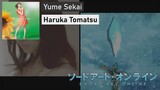 [Lirik] Yume Sekai - Haruka Tomatsu ~Sword Art Online ED1~