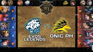 Onic PH vs Evos Legends M1 World Championship Game 2