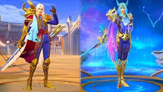 Lancelot Pisces Zodiac Skin VS Royal Matador Epic Skin Comparison