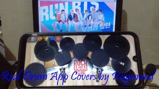 BTS - RUN | Real Drum App Covers by Raymund