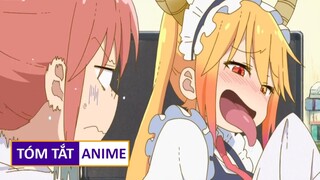 Tóm Tắt Anime Cô Hầu Gái Của Tôi Là Rồng (tập 5,6) | Review Anime Hay