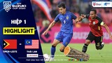 HIGHLIGHT TIMOR LESTE - THÁI LAN I BẢNG A AFF SUZUKI CUP 2020