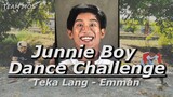 Junie Boy Dance Challenge ft. EmmanNimedez - Teka Lang | Team MOS