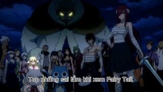 Top sai lầm khi xem Fairy Tail