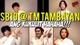 SB19 at TM TAMBAYAN FB LIVE - Hanep Sa Hanapan - A happy Stell and a quiet Ken