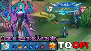 NEW Vexana Revamped Gameplay - Mobile Legends Bang Bang