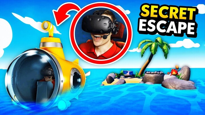 HACKING A SUBMARINE To Escape REMOTE ISLAND In VR (Island Time VR Funny Gameplay)