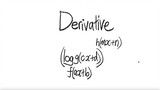 exp derivative (log f(ax+b) (g(cx+d)))^h(mx+n)