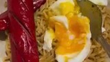 Pancit Canton With Soft Boiled Eggs And Hotdogs-Juander Pinoy