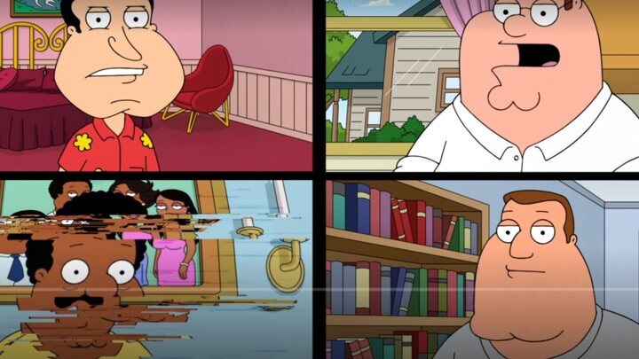 【Family Guy】Poor old black makes things worse