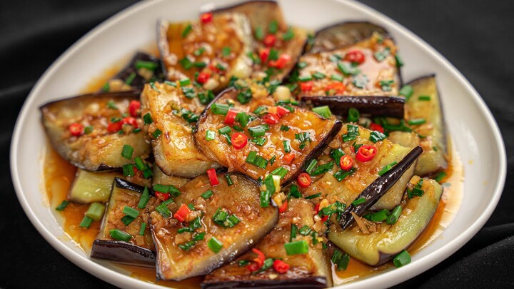Chỉ 5 phút là có món CÀ TÍM chiên nước mắm ngon hơn cả thịt cá này | Eggplants Recipe