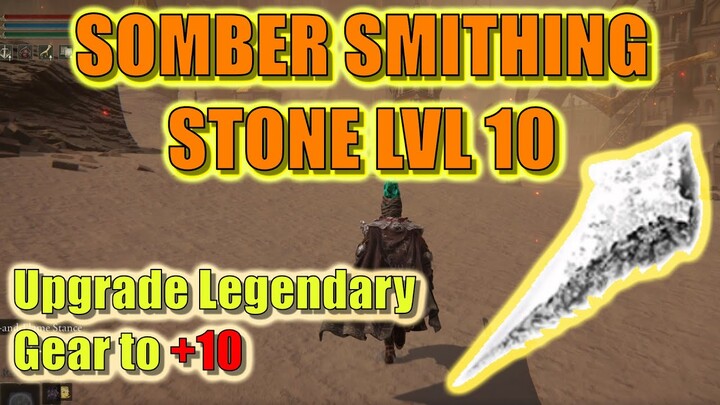 Elden Ring: SOMBER SMITHING STONE LVL 10 | Somber Ancient Dragon Smithing Stone | Location #5