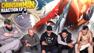 POWER PITIÉ PAS COMME ÇA ?!  CHAINSAW MAN EPISODE 3 REACTION FR