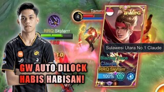 TOP GLOBAL CLAUDE PRANK NYAMAR JADI RRQ SKYLAR! PAKE TITLE? AUTO DILOCK HABIS HABISAN SAMA MUSUH!