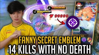 FANNY SECRET EMBLEM | 14 KILLS NO DEATH