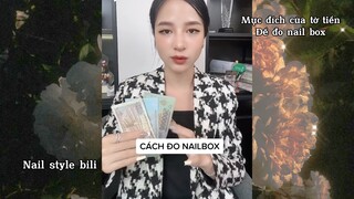 Mục đích của tờ tiền để đo nail box