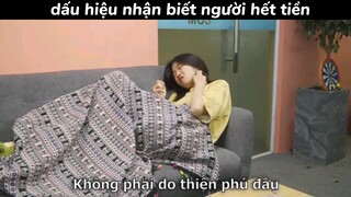 dấu hiệu nhận biết người hết tiền #haihuoc