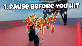 5 BEST TIPS AND TRICKS TO GET BETTER... (Untitled boxing game)