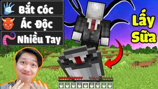 Vinh Uống Sữa Của Slenderman Tập 13 : UỐNG SỮA TẤT CẢ MỌI THỨ TRONG MINECRAFT* Tay Dài Quá Đi 🧨😁