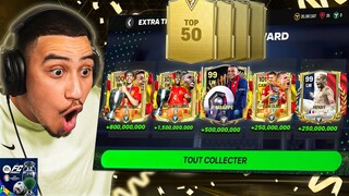 TOP 50 PACK OPENING 101 FC MOBILE !! +500 MILLIONS DE CREDITS !! 😱🤑