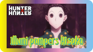 Illumi pampers Hisoka