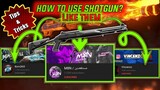 How to use shotgun in free fire like m8n b2k and vincenzo? tips and tricks