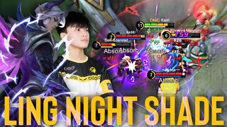 Ling Night Shade Skin Gameplay | Ling Freestyle by kairi