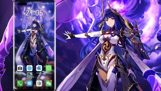 [Original Demon] Huawei Hongmeng System One Mirror Theme Genshin Impact · Raiden General "Eternal Ab