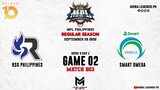 Smart Omega vs RSG Game 02 | MPLPH S10 W5D1 | OMEGA vs RSG
