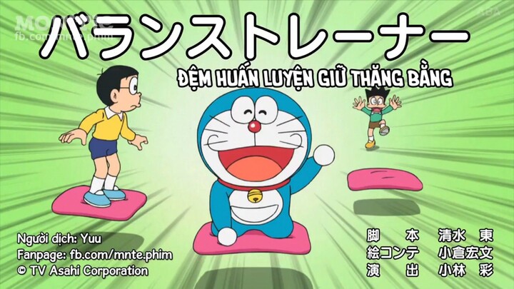 Doraemon Vietsub _ Bệm Huấn Luyện Giữ Thăng Bằng