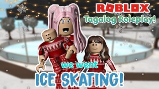 Taking My Children Ice Skating in Bloxburg (tagalog) | Roblox Bloxburg Roleplay