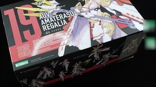 [Fish Tofu] Kotobukiya Goddess Device 19 Royal Witch Amaterasu Kingship Machine Girl Unboxing Panel 