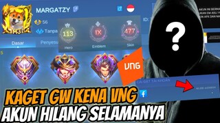 TAMAT! AKUN GW UDAH SEKARAT HILANG SELAMANYA! VNG BERBAHAYA HATI HATI ! Mobile Legends