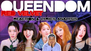 👸 WE ARE THE QUEENS AND KINGS!!! 🤴 | Red Velvet 레드벨벳 'Queendom' MV REACTION AND LYRICS ANALYSIS