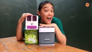 KIPAS ANGIN MINI 35RB VS AC MINI! MANA YANG BAGUS?