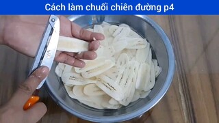 cách làm chuối chiên đường phần 4