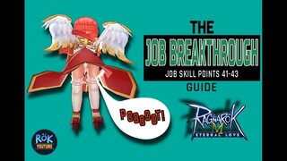 Ragnarok M Quick Guide: Job Breakthrough (Skill level 41-43)
