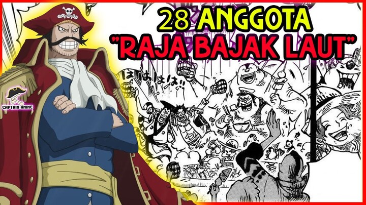 Lengkap 28 Anggota Bajak Laut Gol D. Roger dari SBS One Piece (ONE PIECE)
