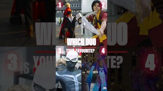 BEST COSPLAY DUOS - MCM London Comic Con Edition 🤩 #shorts