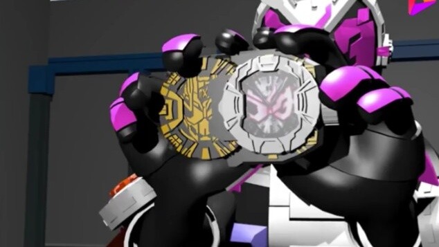 This is the zi-o you made after studying animation for three years!