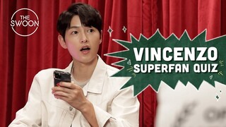 Song Joong-ki takes the Vincenzo Superfan Quiz [ENG SUB]