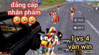 PUBG Mobile - Được 4 Bạn Fan Bảo Kê Và Pha Tính Toán Game Nhân Phẩm Đỉnh Cao