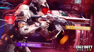 *NEW*  LEGENDARY M13 WITH KILL EFFECT GAMEPLAY | NYX QUARTZ FPP/TPP VIEW |
