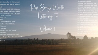 Pop Music Worth Listening To.Vol 1