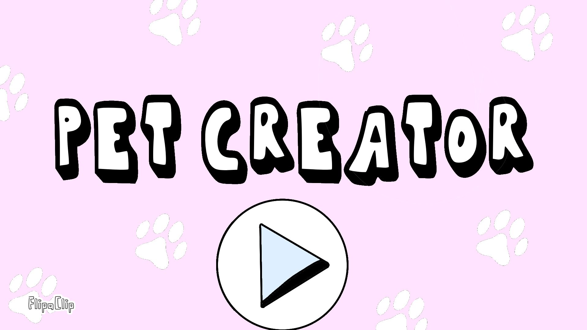 Pet Creator - Criação de Pet - Flipaclip - Gato de Botas 