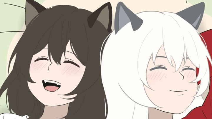 Kitten's love is absolutely hot