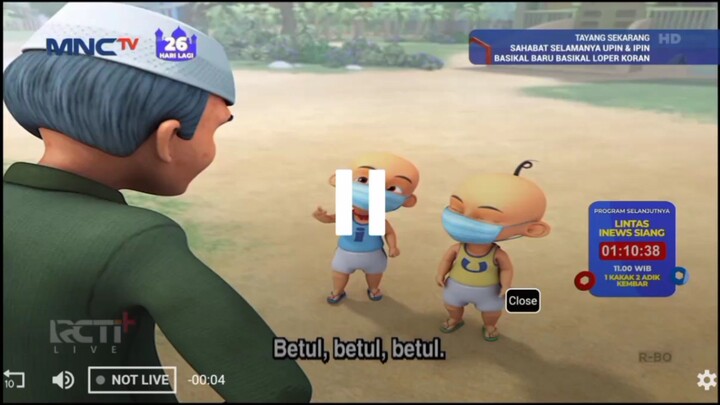 MNCTV HD • UPIN & IPIN • LIVE STREAM • REKAM TV RAMAH DIRUMAH