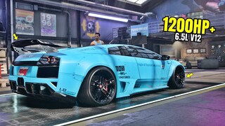 Need for Speed Heat Gameplay - 1200HP+ LAMBORGHINI MURCIELAGO SV Customization | Drift Build