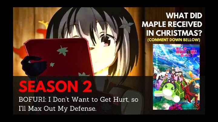 SEASON 2//BOFURI: I Don't Want to Get Hurt, so I'll Max Out My Defense// SHE RECEIVED A CUTEEE GIFT!